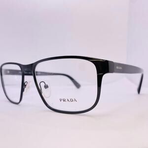 Prada Eyeglasses Frames VPR 56S 7AX-1O1 55 [] 17 140 Black Authentic